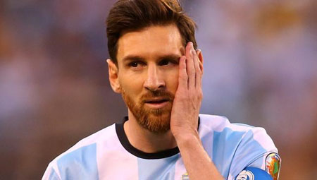Danh thủ Lionel Messi.